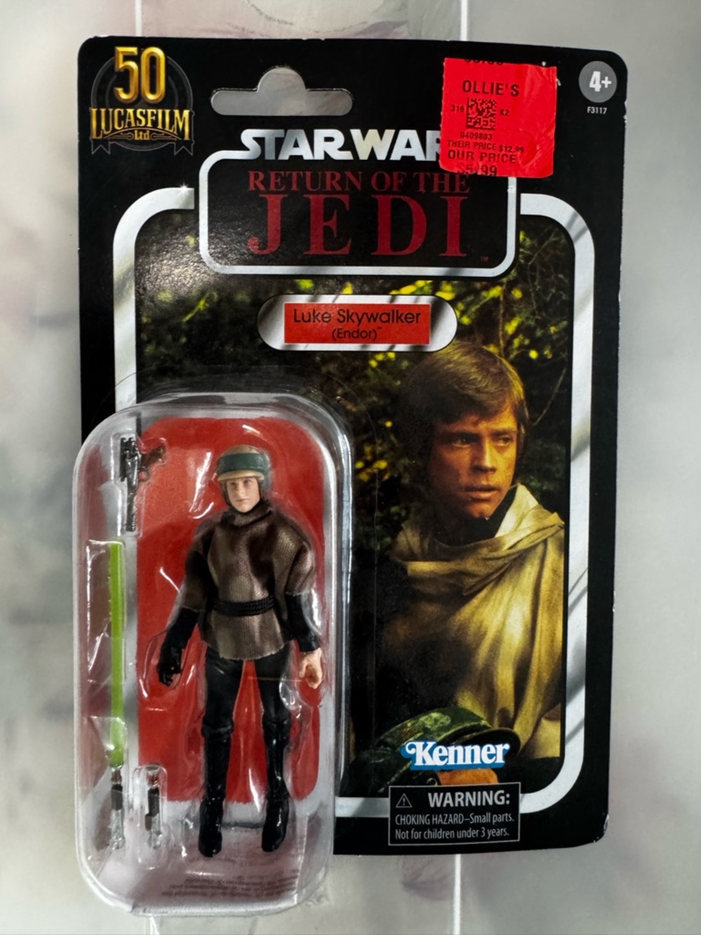 Star Wars Luke Skywalker (Endor) Action Figure - Black, Brown, Green